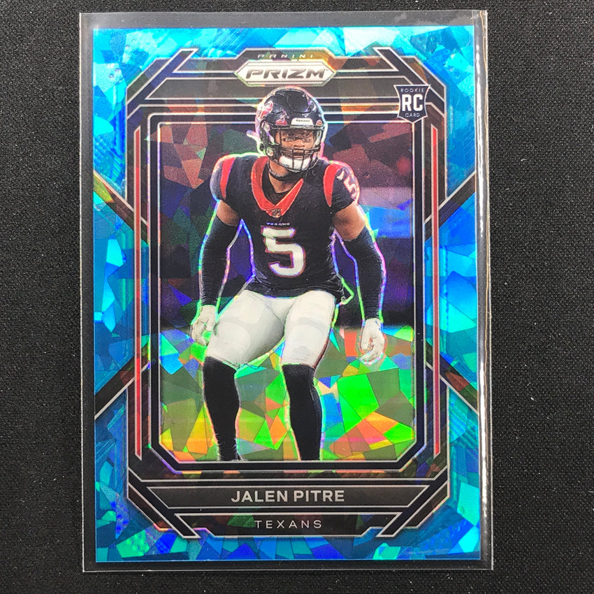 2022 Prizm Jalen Pitre Rookie Blue Ice 16/99