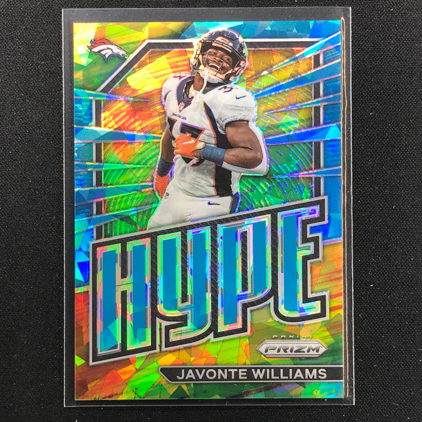 2022 Prizm Javonte Williams Hype Blue Ice 91/99