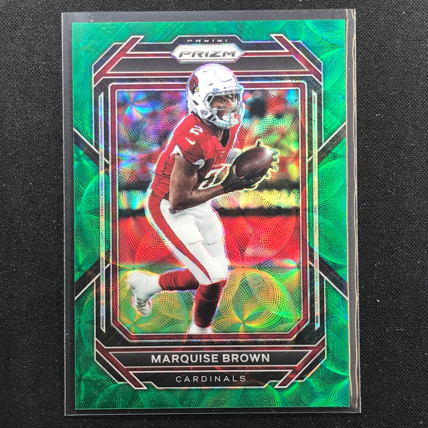 2022 Prizm Marquise Brown Green Scope 18/75