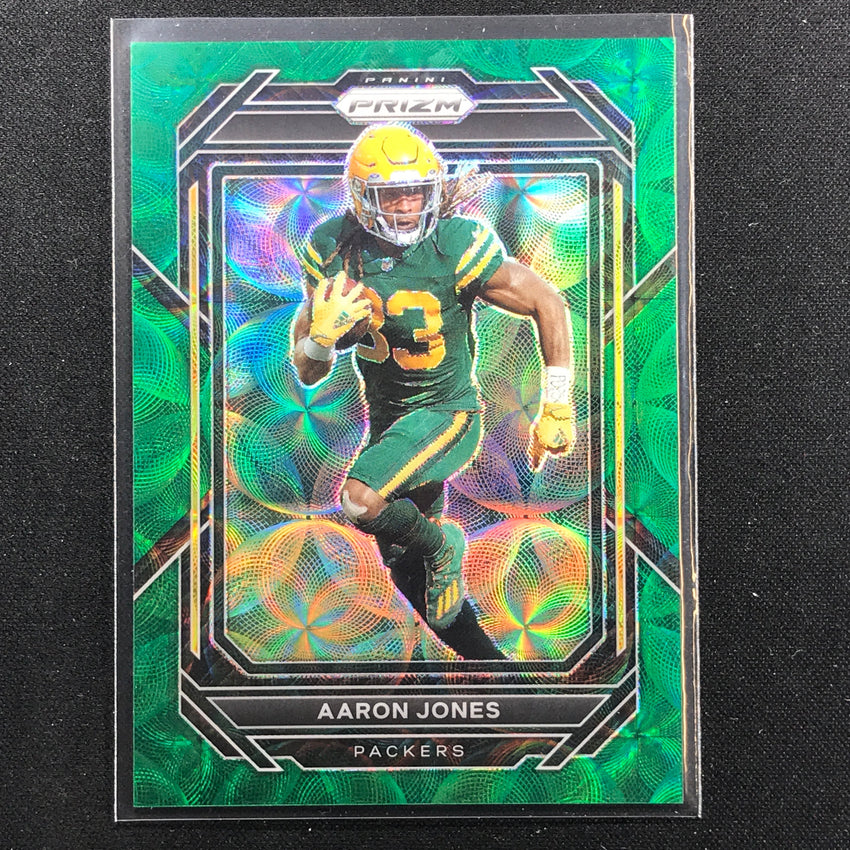 2022 Prizm Aaron Jones Green Scope 8/75