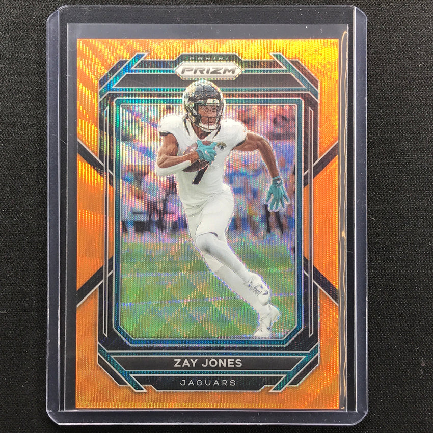 2022 Prizm Zay Jones Orange Wave 37/60