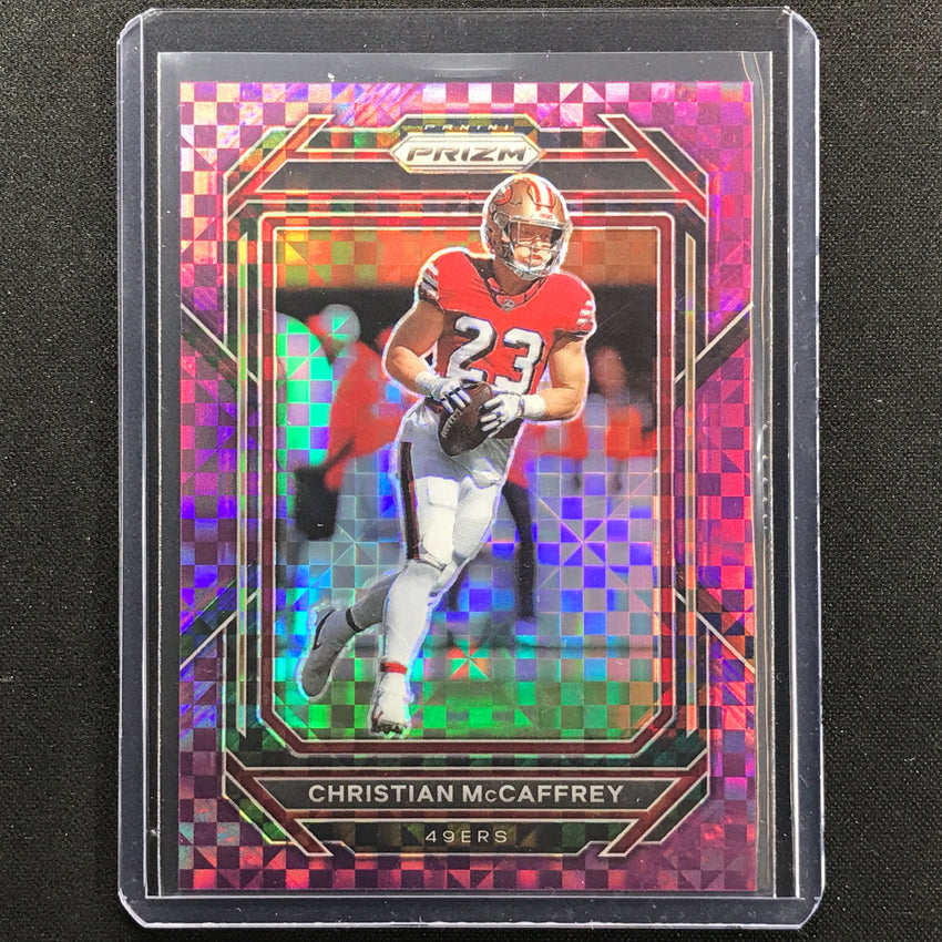 2022 Prizm Christian Mccaffrey Purple Power 34/49