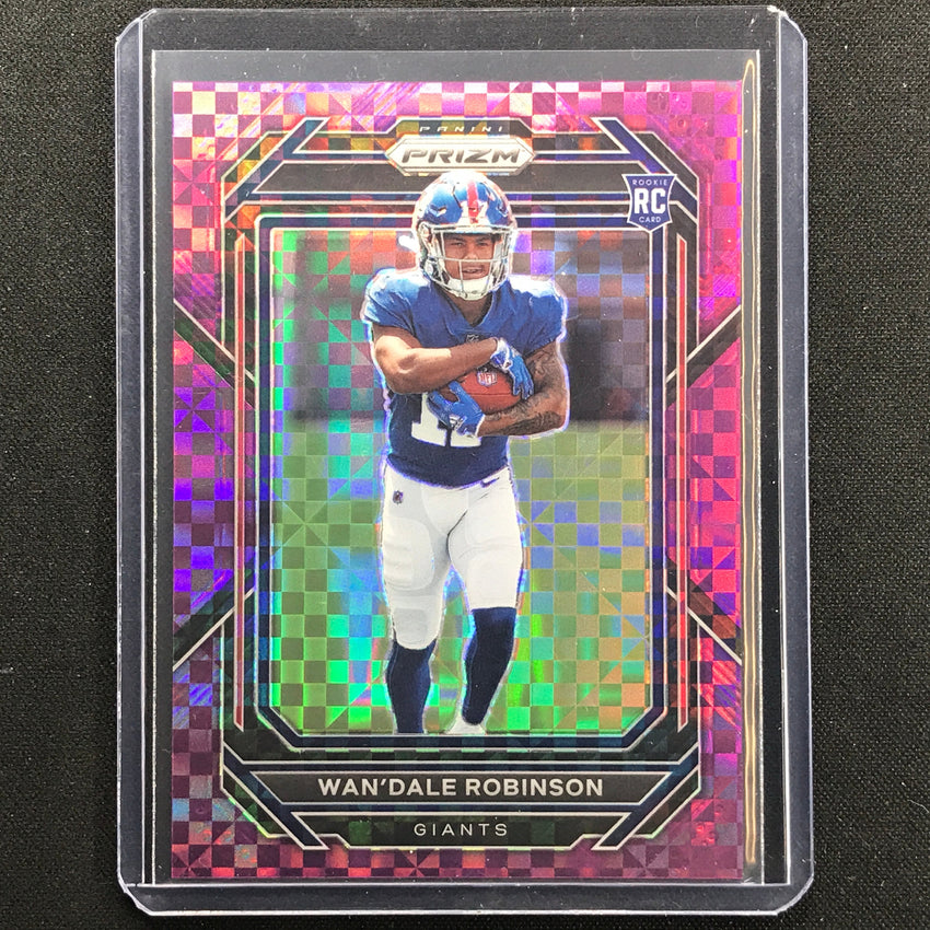 2022 Prizm Wandale Robinson Rookie Purple Power 9/49