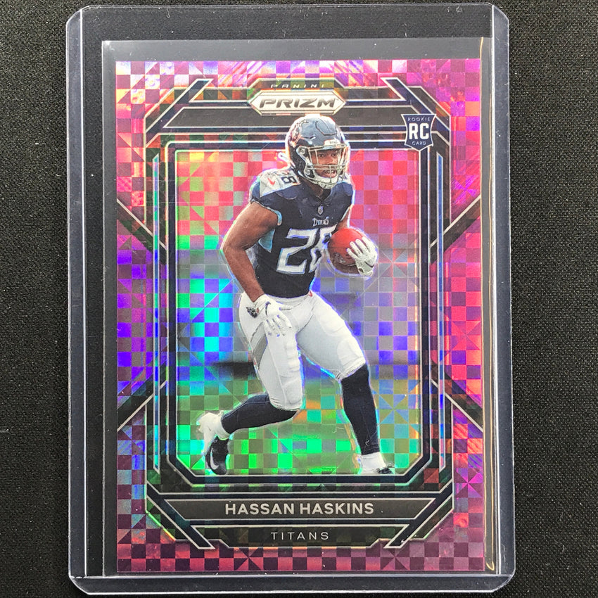 2022 Prizm Hassan Haskins Rookie Purple Power 16/49