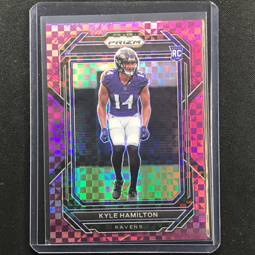 2022 Prizm Kyle Hamilton Rookie Purple Power 46/49