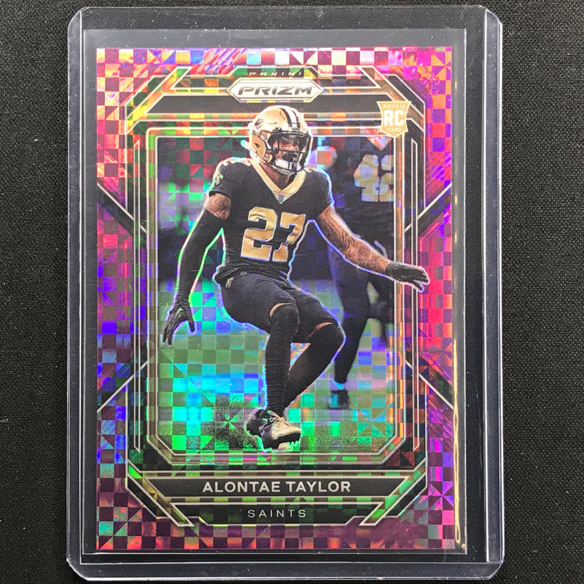 2022 Prizm Alontae Taylor Rookie Purple Power 27/49