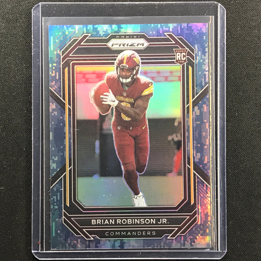 2022 Prizm Brian Robinson Jr. Rookie Navy Camo 3/25
