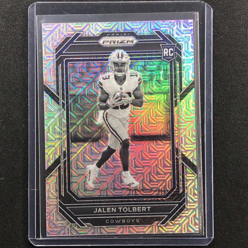 2022 Prizm Jalen Tolbert Rookie Variation Mojo 18/25