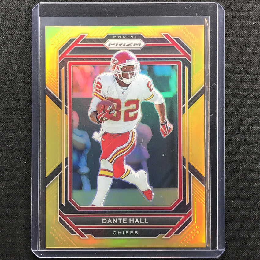 2022 Prizm Dante Hall Gold Prizm 1/10