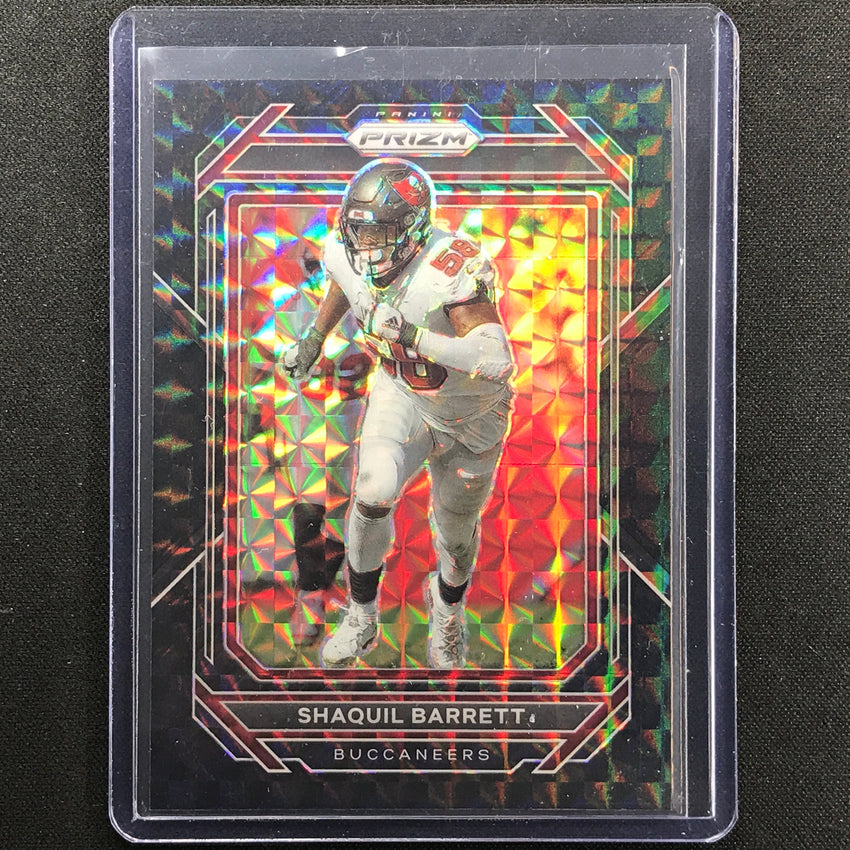 2022 Prizm Shaquil Barrett Black Finite Mosaic 1/1