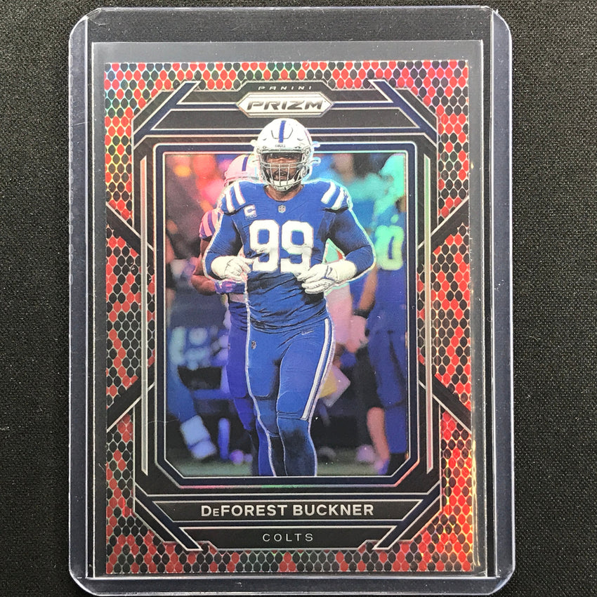 2022 Prizm DEFOREST BUCKNER Snakeskin SSP #126