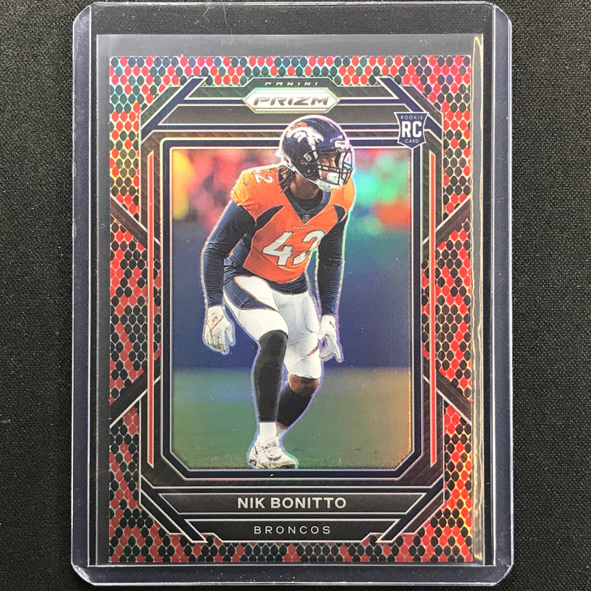 2022 Prizm NIK BONITTO Rookie Snakeskin SSP #398