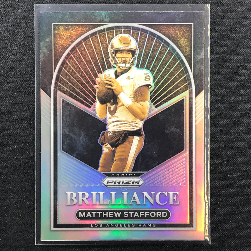 2022 Prizm MATTHEW STAFFORD Brilliance Silver Prizm #3