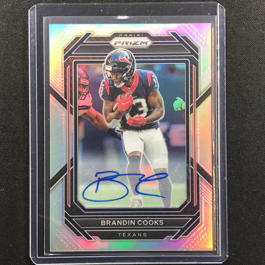 2022 Prizm BRANDIN COOKS Auto Silver Prizm #116