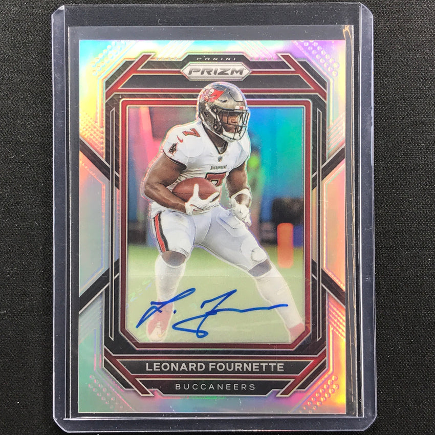 2022 Prizm Leonard Fournette Auto Silver Prizm No 274