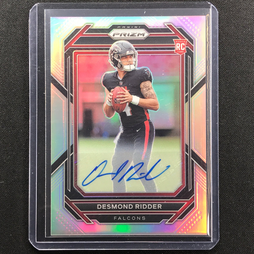 2022 Prizm Desmond Ridder Rookie Auto Silver Prizm No 302