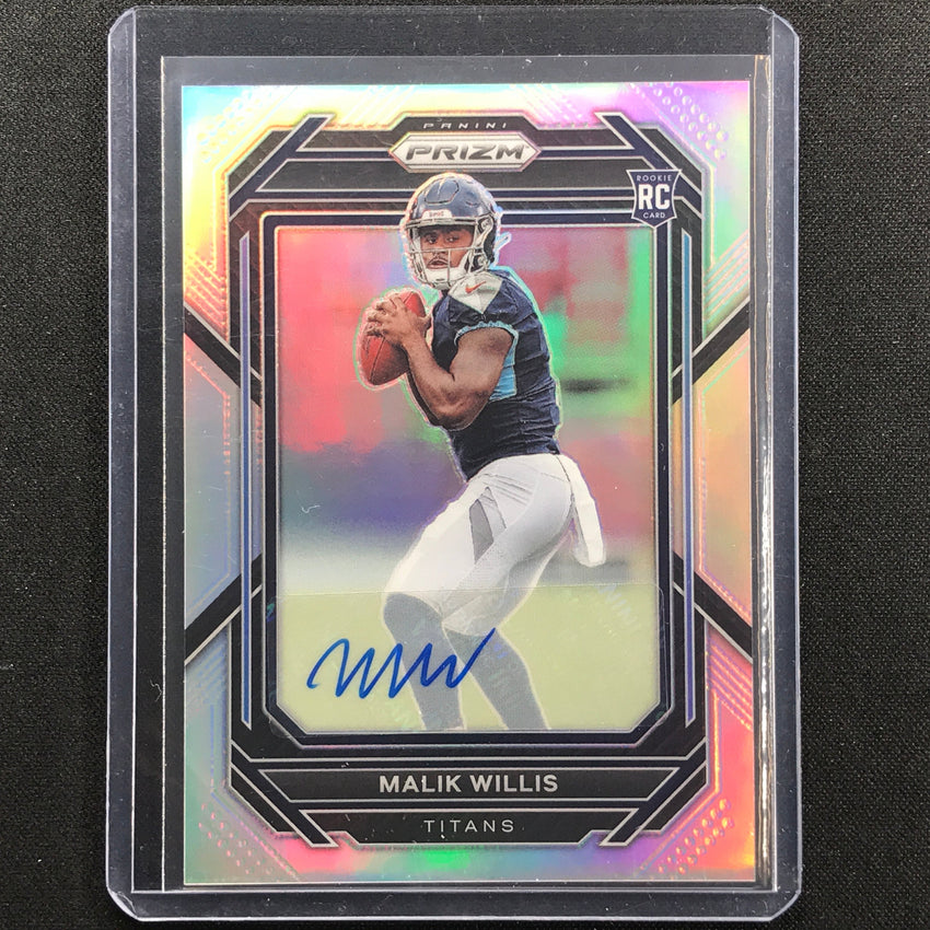 2022 Prizm Malik Willis Rookie Auto Silver Prizm No 303