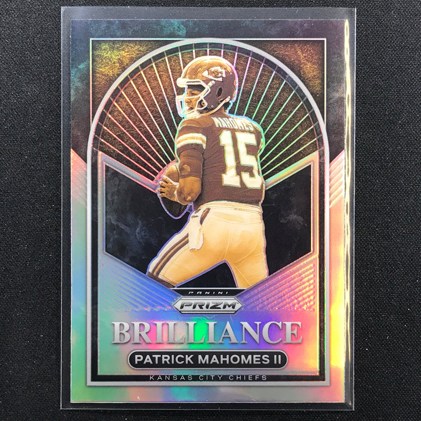 2022 Prizm Patrick Mahomes Ii Brilliance Silver Prizm No 5