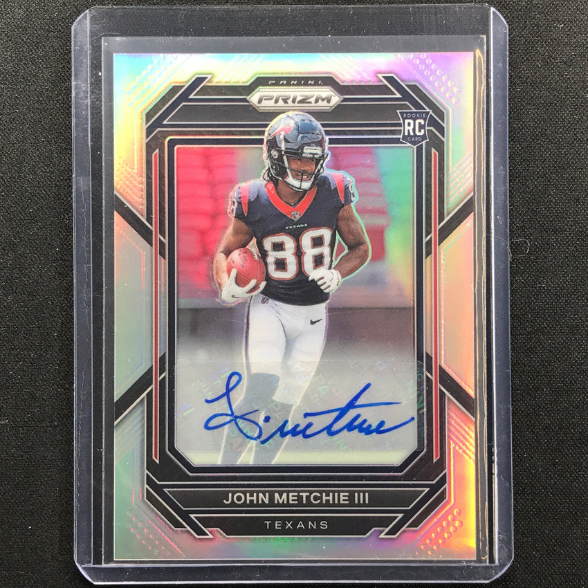 2022 Prizm John Metchie Iii Rookie Auto Silver Prizm No 316
