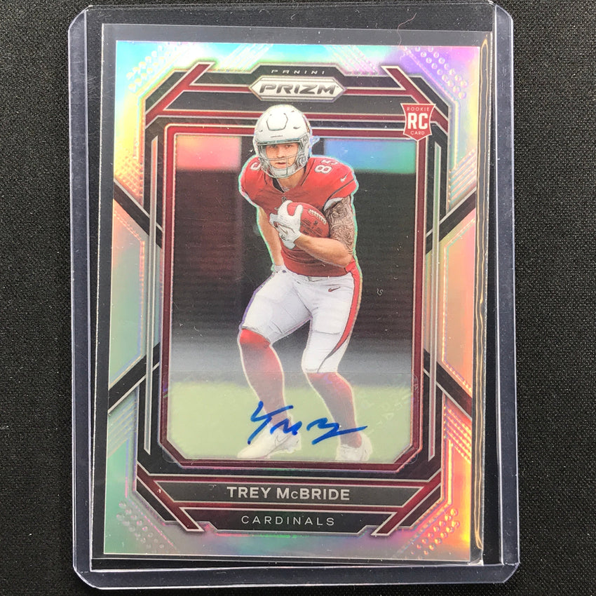 2022 Prizm Trey Mcbride Rookie Auto Silver Prizm No 327