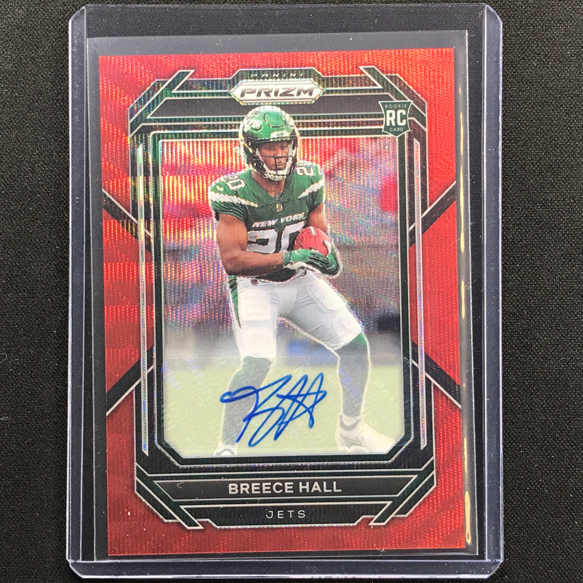 2022 Prizm Breece Hall Rookie Auto Red Wave 54/149