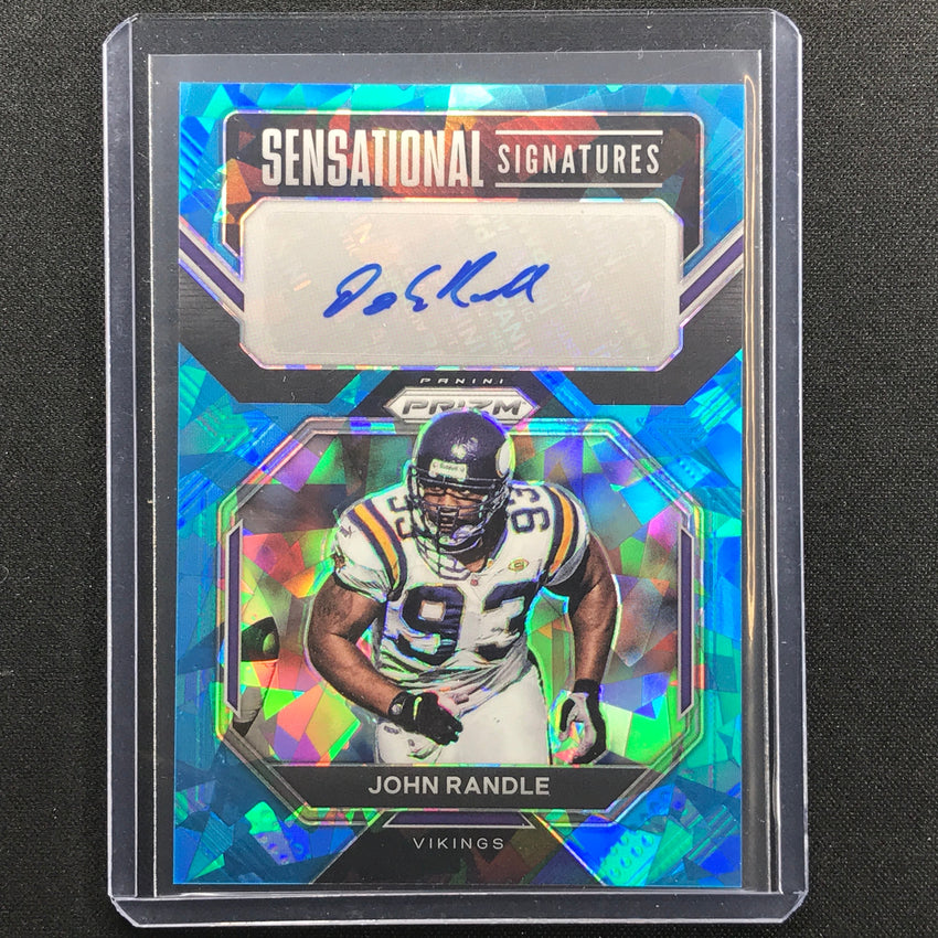 2022 Prizm John Randle Sensational Signatures Auto Blue Ice 46/99