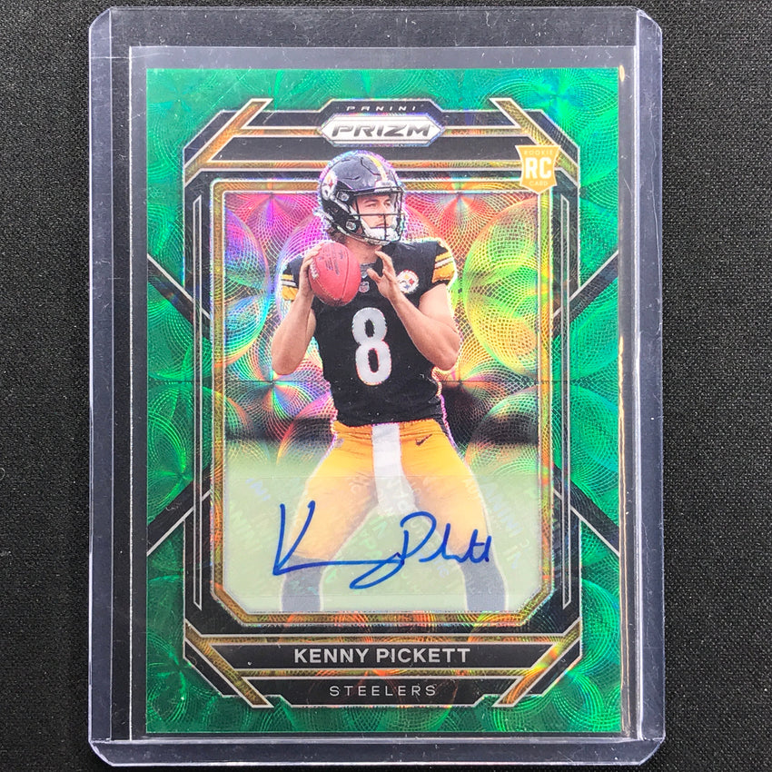 2022 Prizm Kenny Pickett Rookie Auto Green Scope 75/75