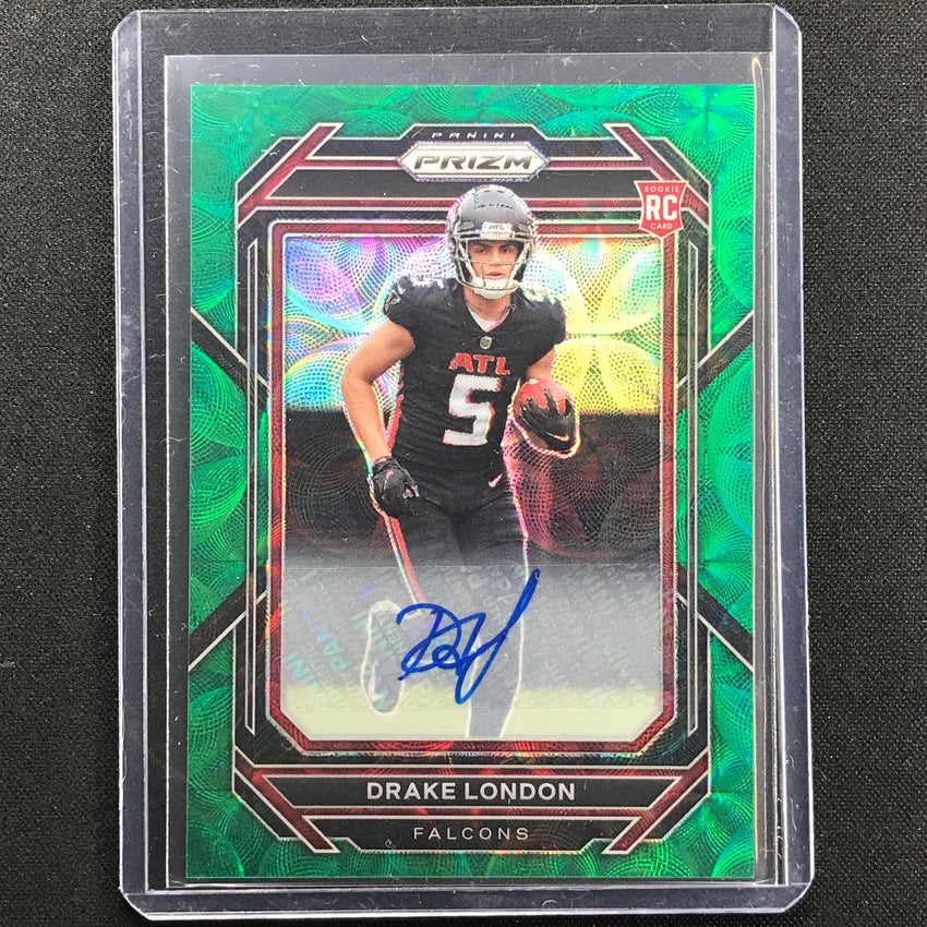 2022 Prizm Drake London Rookie Auto Green Scope 22/75