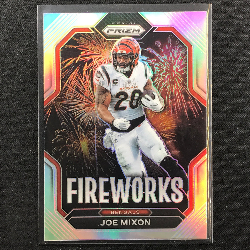 2022 Prizm JOE MIXON Fireworks Silver Prizm #11