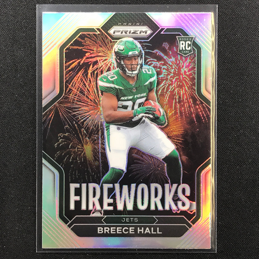 2022 Prizm BREECE HALL Fireworks Rookie Silver Prizm #24