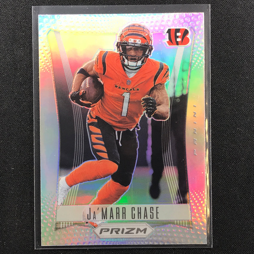 2022 Prizm Jamarr Chase 2012 Prizm Flashbacks Silver Prizm No 9