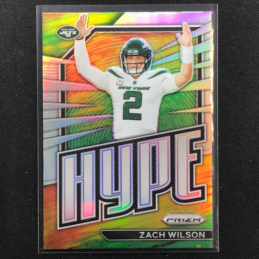 2022 Prizm ZACH WILSON Hype Silver Prizm #2