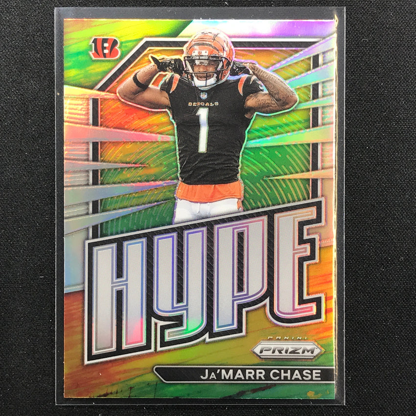 2022 Prizm Jamarr Chase Hype Silver Prizm No 6