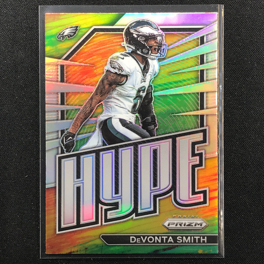 2022 Prizm Devonta Smith Hype Silver Prizm No 12
