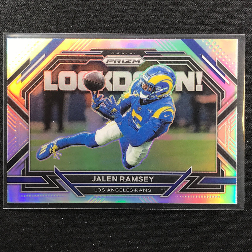 2022 Prizm Jalen Ramsey Lockdown Silver Prizm No 4