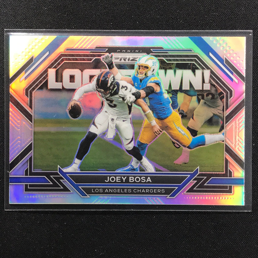 2022 Prizm Joey Bosa Lockdown Silver Prizm No 7