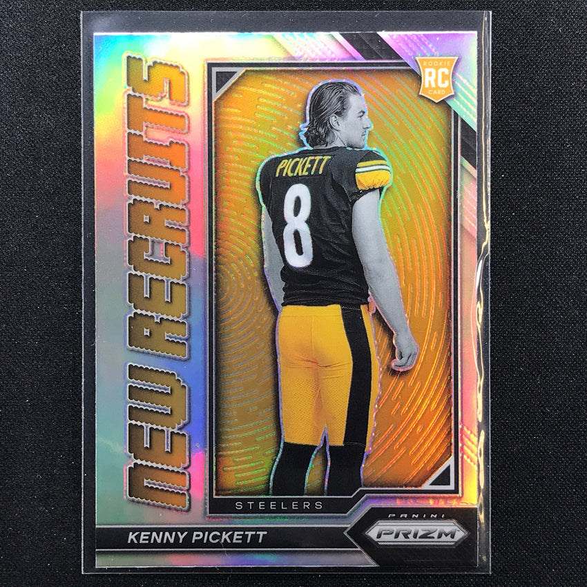 2022 Prizm KENNY PICKETT New Recruits Rookie Silver Prizm #1