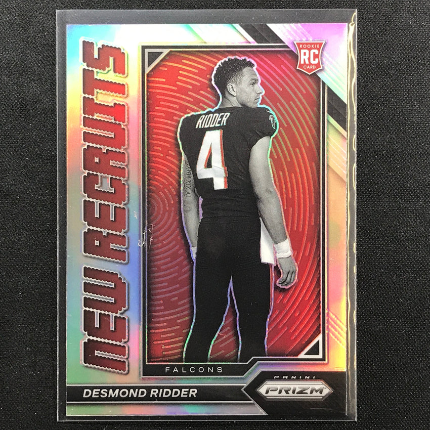 2022 Prizm DESMOND RIDDER New Recruits Rookie Silver Prizm #2