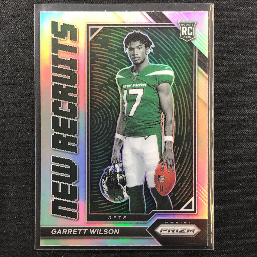 2022 Prizm GARRETT WILSON New Recruits Rookie Silver Prizm #5