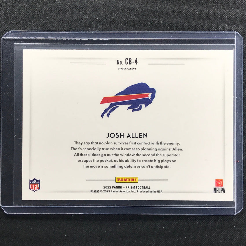 2022 Prizm JOSH ALLEN Color Blast SSP #4