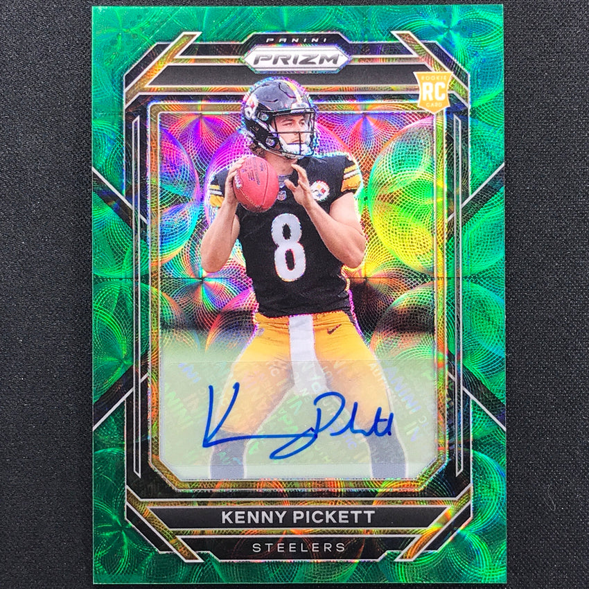 2022 Prizm Kenny Pickett Rookie Auto Green Scope 75/75