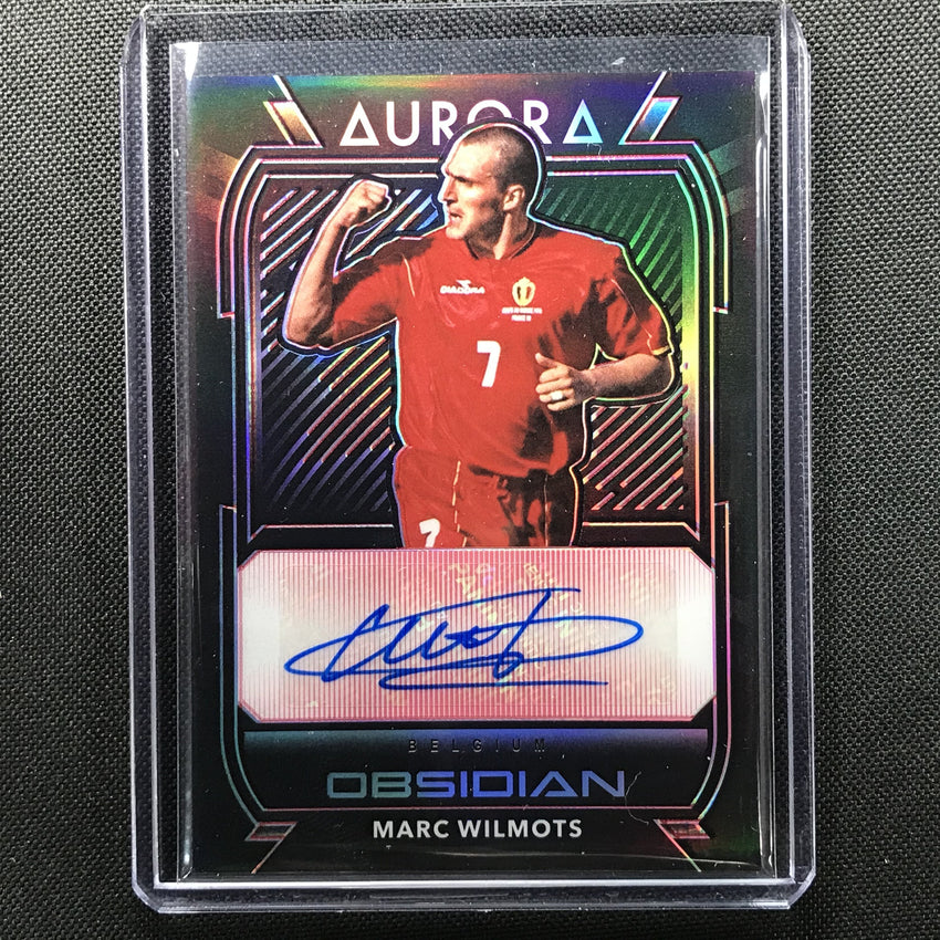 2020-21 Obsidian MARC WILMOTS Aurora Auto Red 3/5