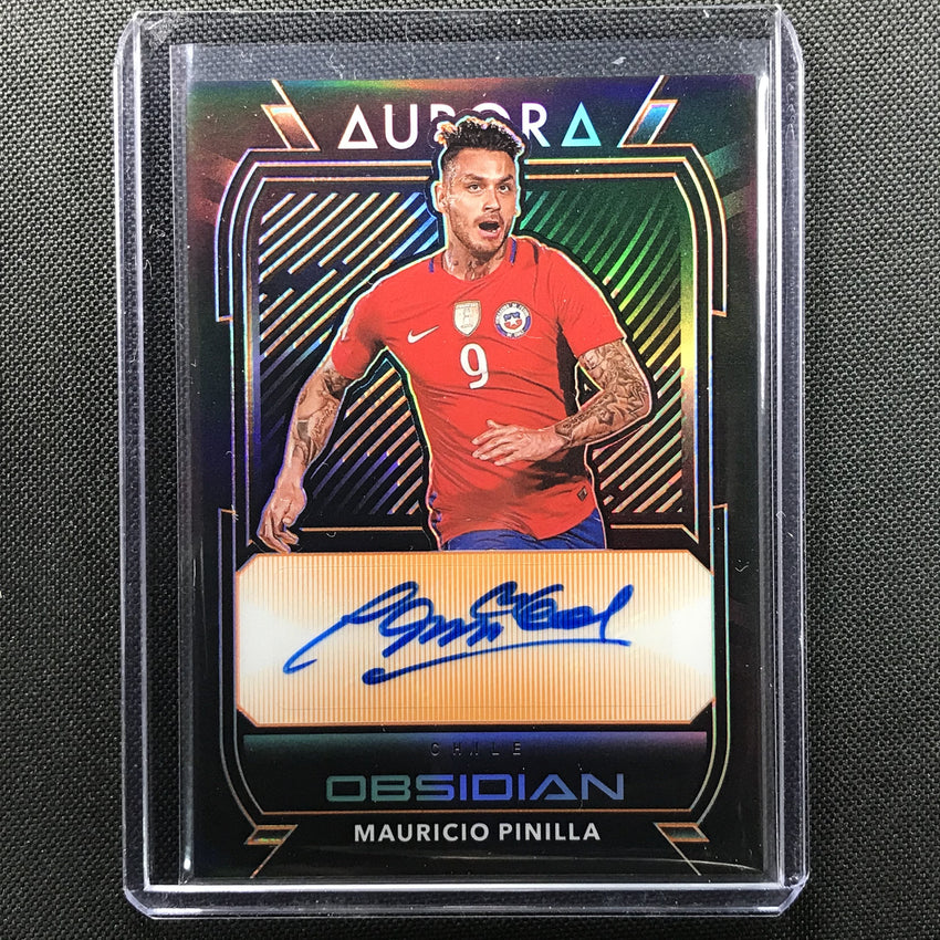 2020-21 Obsidian MAURICIO PINILLA Aurora Auto Orange 4/50