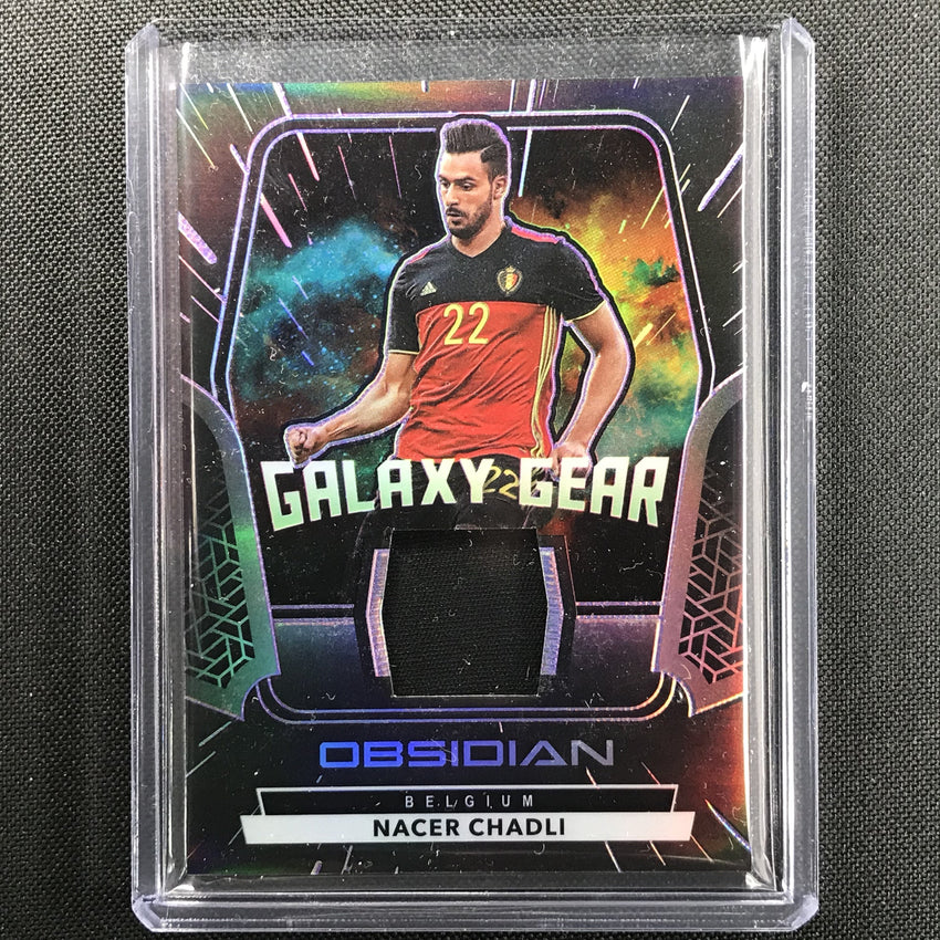 2020-21 Obsidian Nacer Chadli Galaxy Gear Jersey Purple 11/35