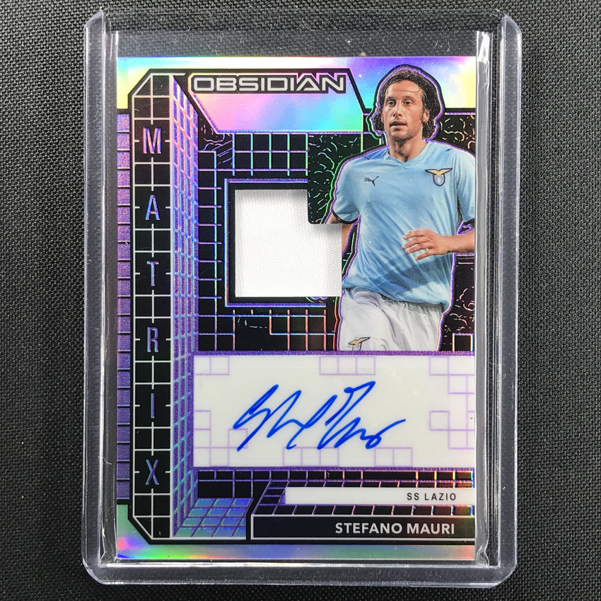 2020-21 Obsidian STEFANO MAURI Matrix Jersey Auto Purple 25/75