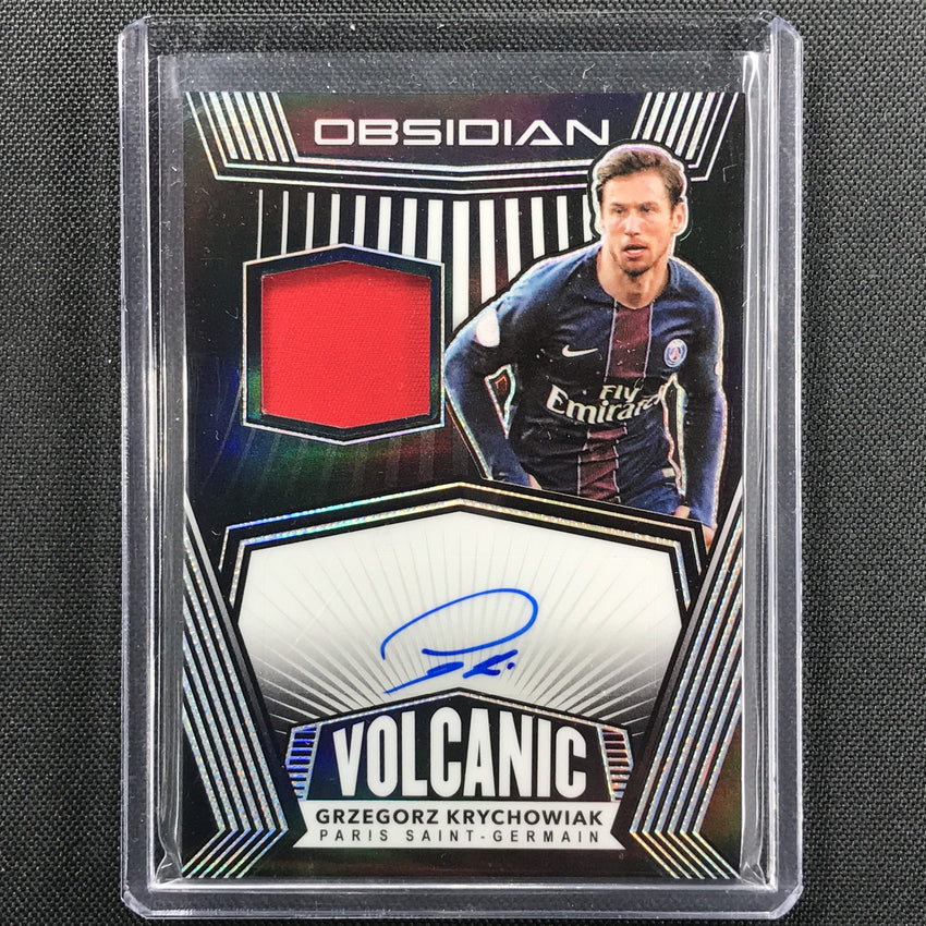 2020-21 Obsidian GRZEGORZ KRYCHOWIAK Volcanic Jersey Auto 31/149