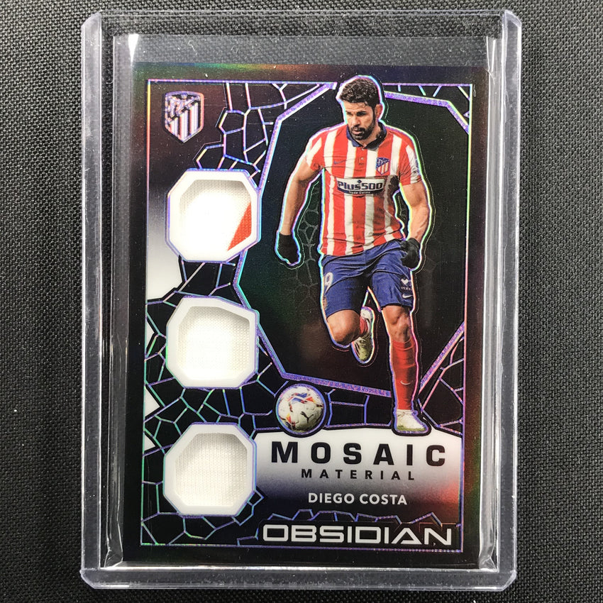 2020-21 Obsidian DIEGO COSTA Mosaic Material Triple Jersey Purple 13/75