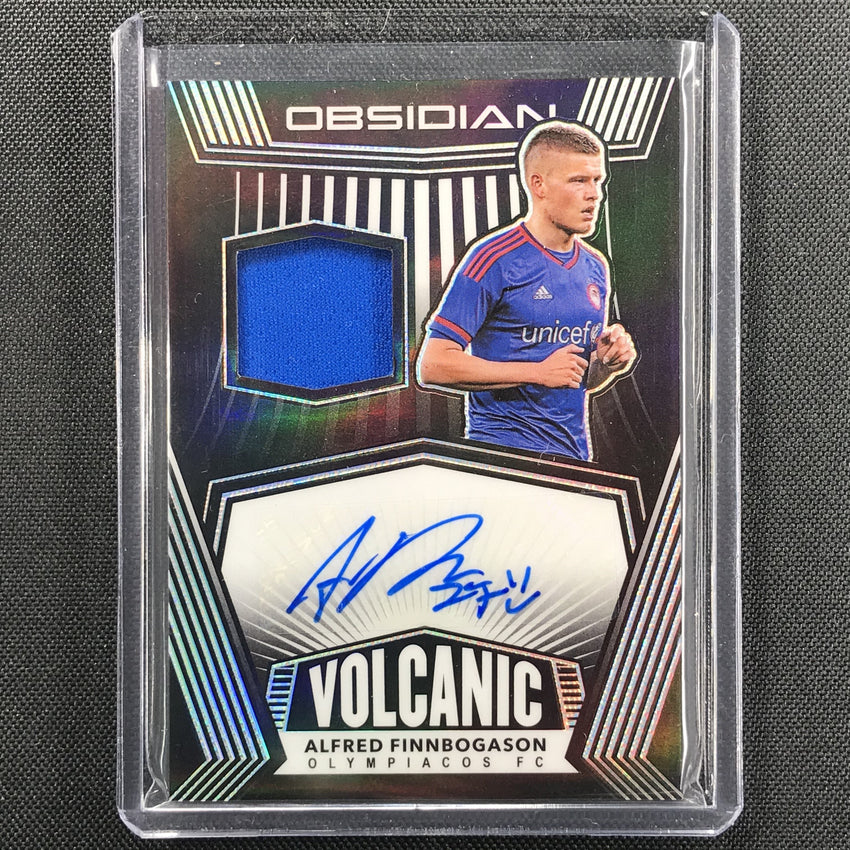 2020-21 Obsidian ALFRED FINNBOGASON Volcanic Jersey Auto 71/149