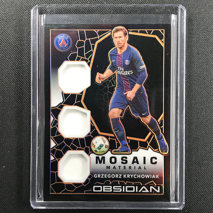 2020-21 Obsidian GRZEGORZ KRYCHOWIAK Mosaic Material Triple Jersey Orange 43/50