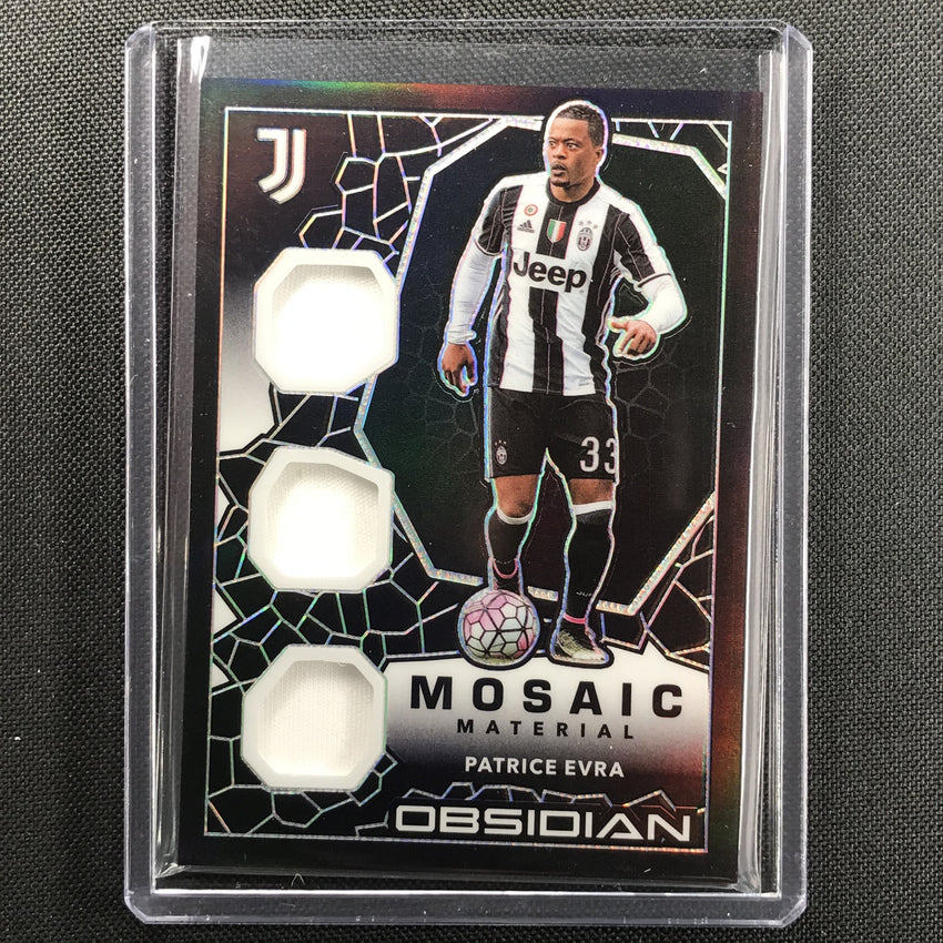 2020-21 Obsidian PATRICE EVRA Mosaic Material Triple Jersey 98/149